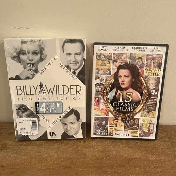 Media | Billy Wilder Film Collection New Sealed 15 Classic Films